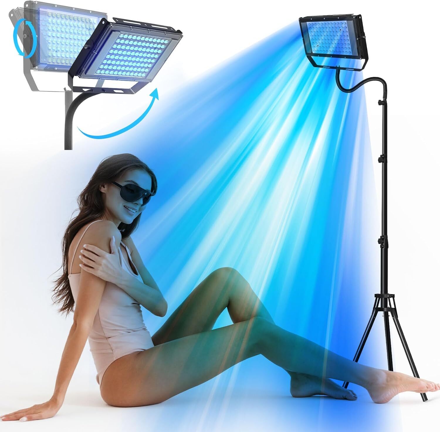 Sunless Tanning Lamp Skin Health Anti-Aging Natural Self-Tanning For Home use