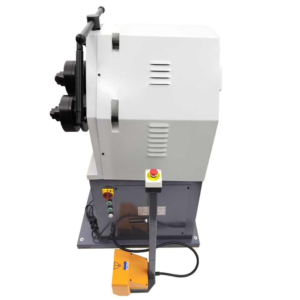 Vertical 220V Type 50 Electric Three-Roller Round Bending Machine Roll Bender