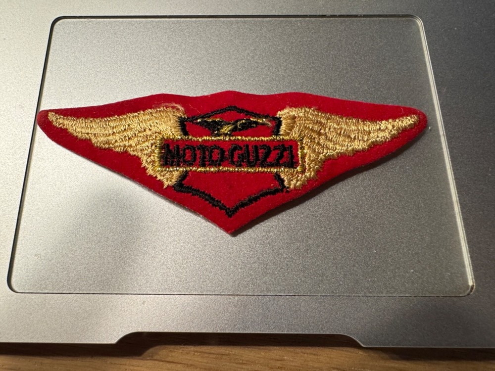 Moto Guzzi patch/patch 80s collection resolution 10 cm TOP