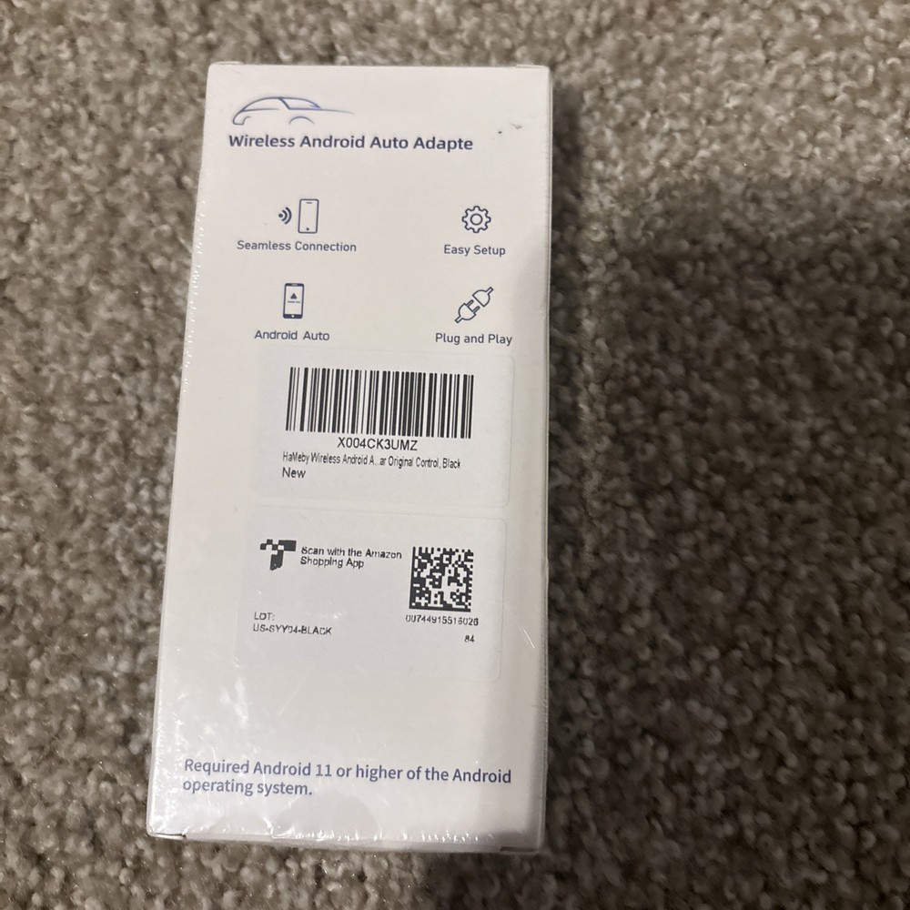 HaMeBy Wireless Android Auto Adapter NEW