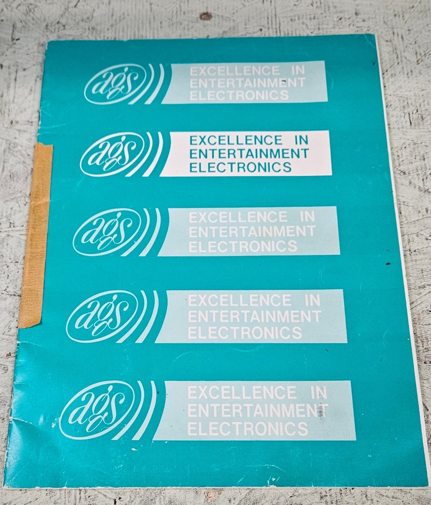 AGS Audio Reflex AGS-152 - Powers On - AM/FM working - Includes Manual