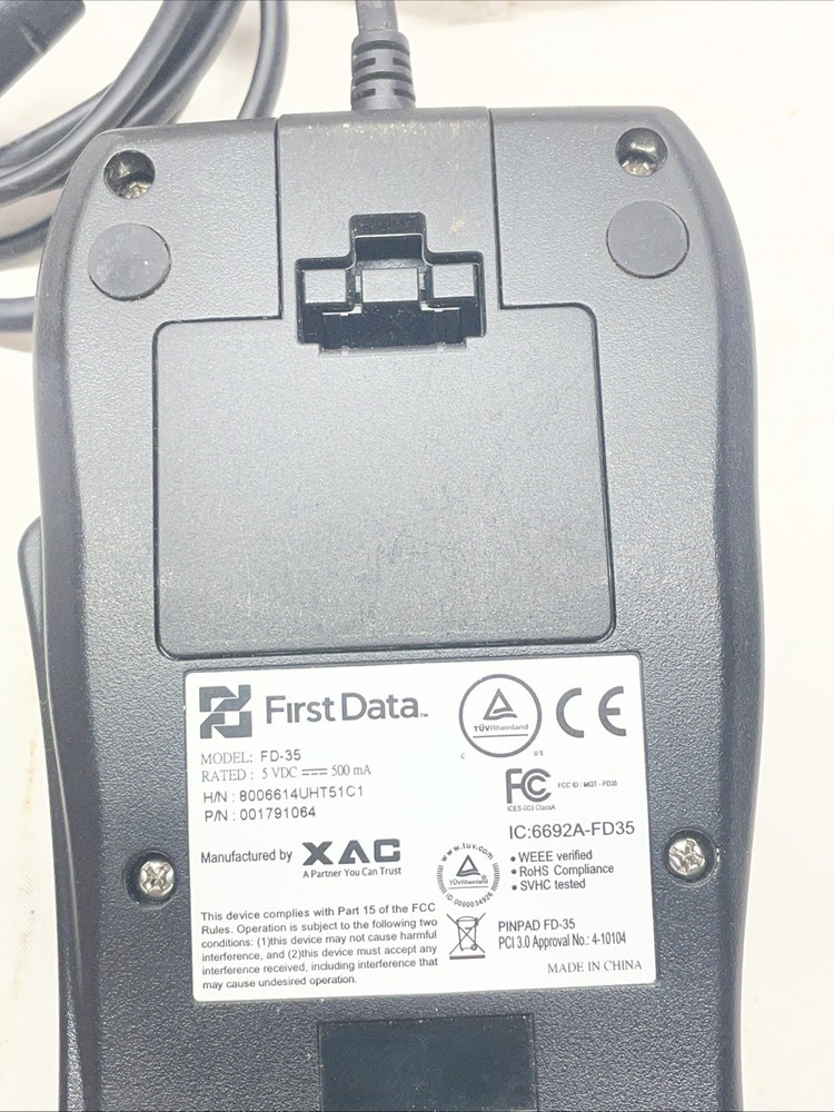 First Data FD-35 PIN Pad