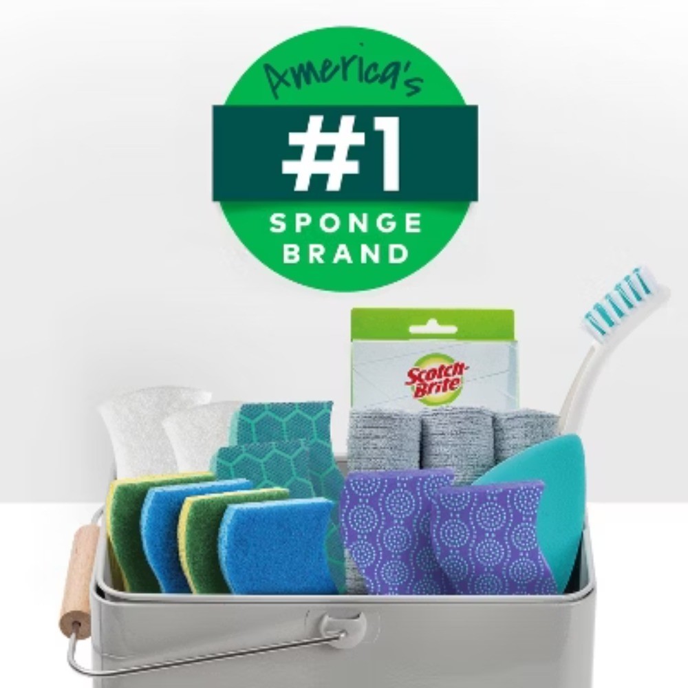 Scotch-Brite Multi-Purpose Sponges - 4pk