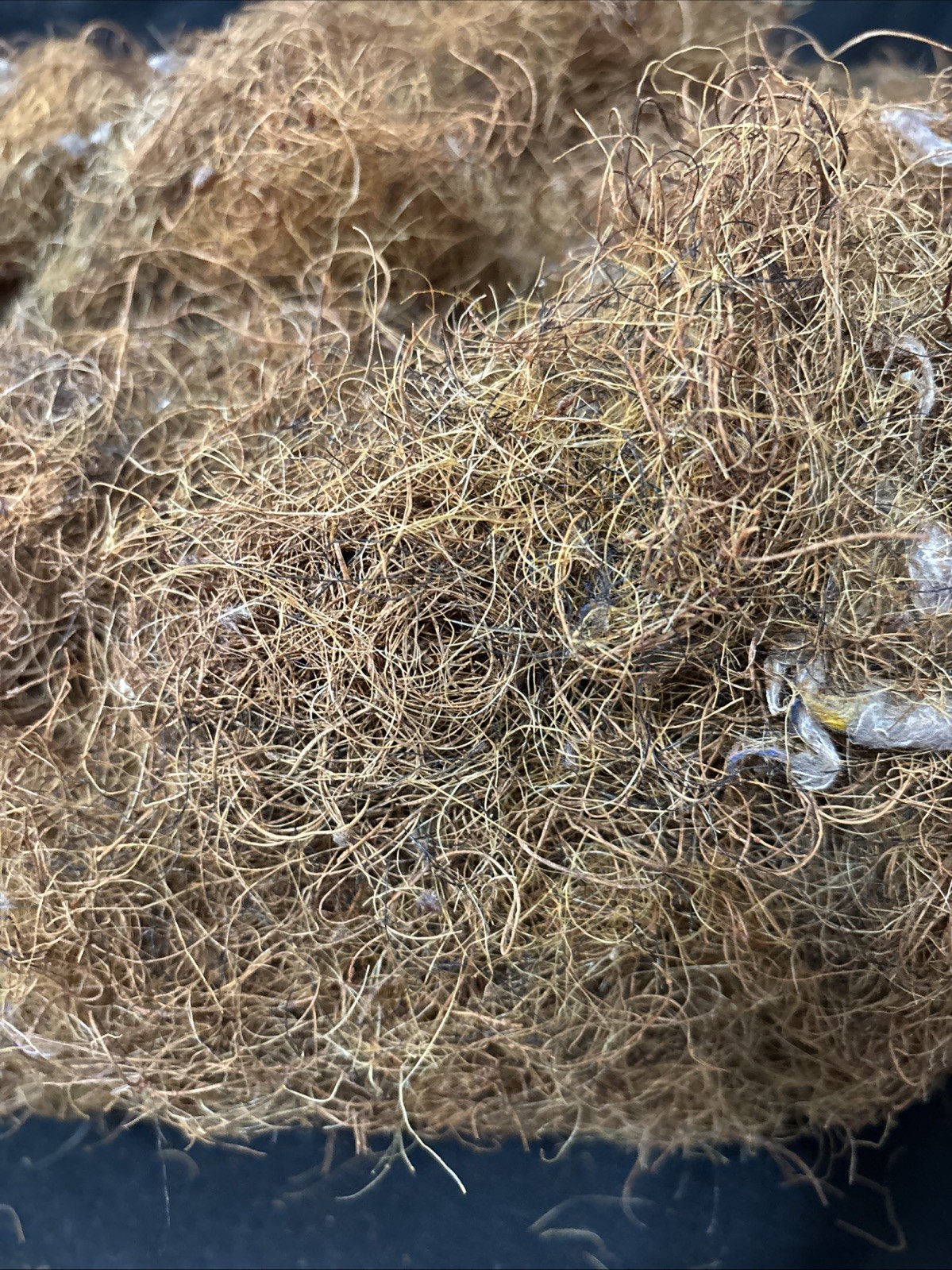 Upholstery Horsehair Stuffing- 1 LB. Natural Fiber For Antique Furniture Or Cars