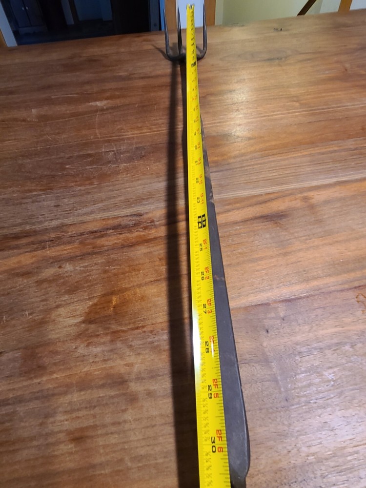 Blacksmith Campfire Fireplace Fork Barbecue Marshmellow Wrought Iron E C Stuck