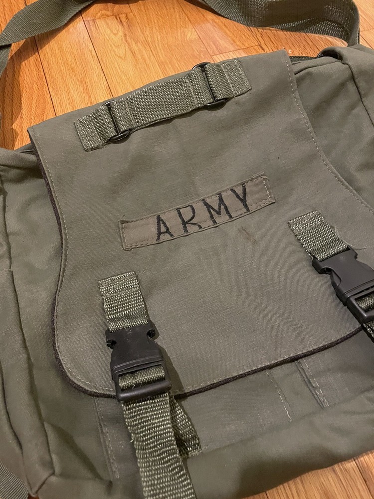Vintage Army Messenger Bag