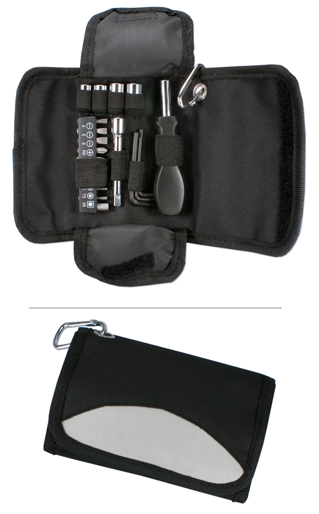 QVS 19pc PC Technician Tool Kit & Pouch CA216-K1