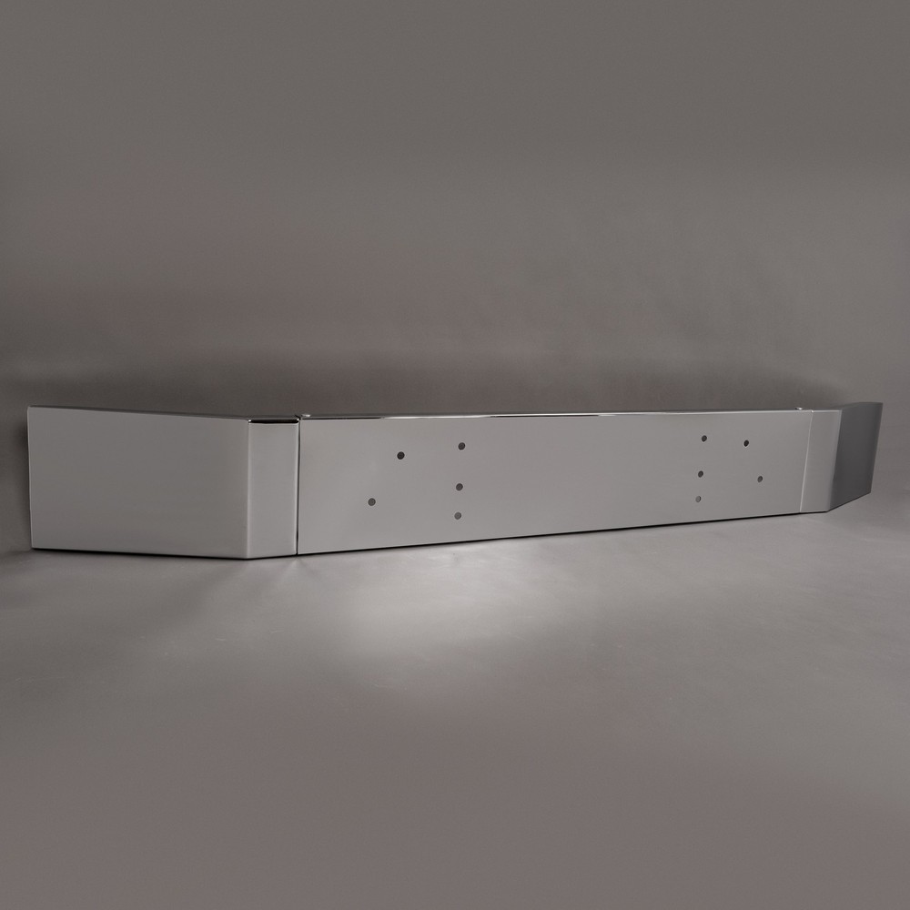 For Mack RD688S/RD6900S 81-04 10" Chrome Front Bumper W/ Triangular Bolt Pattern