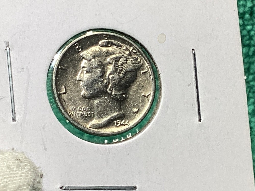 1944 S MERCURY DIME UNCIRCULATED 🍀