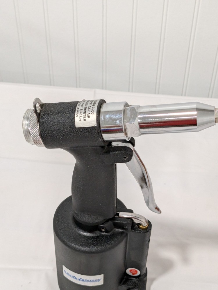 PRO-SOURCE Air Rivet Tool: 0.551" Stroke Length MISSING SAFETY CAP PROSG-0200