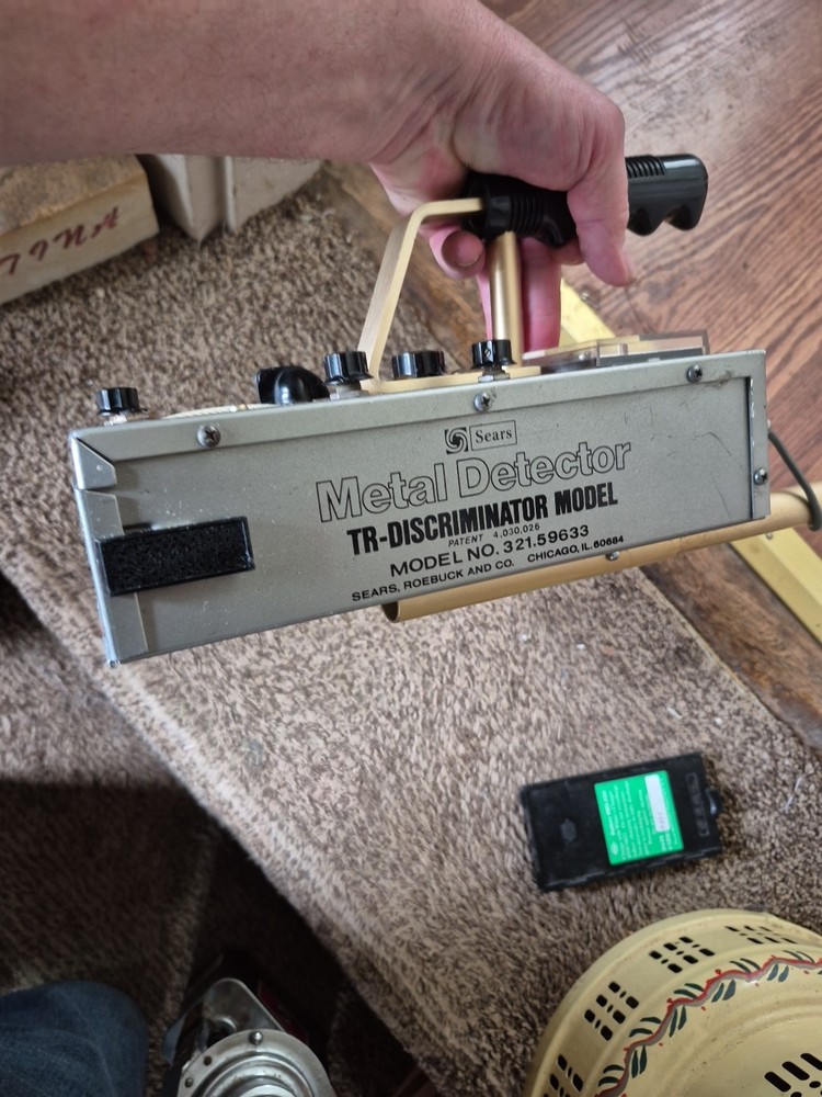 Vintage Sears TR-Disc Metal Detector
