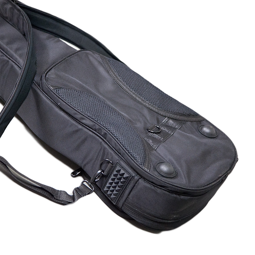 Paititi S&L Triangular Full Size Violin Soft Bag Backpack Style Black Color