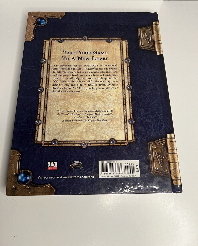Dungeon Master's Guide II Dungeons & Dragons 3rd / 3.5 / D20 WOTC