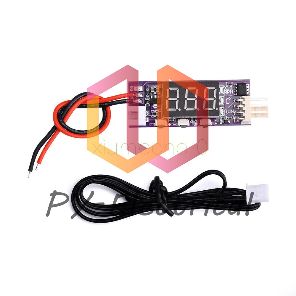 DC12V 3A 4-wire PWM PC Fan Temperature Control Speed Controller Speed Governor