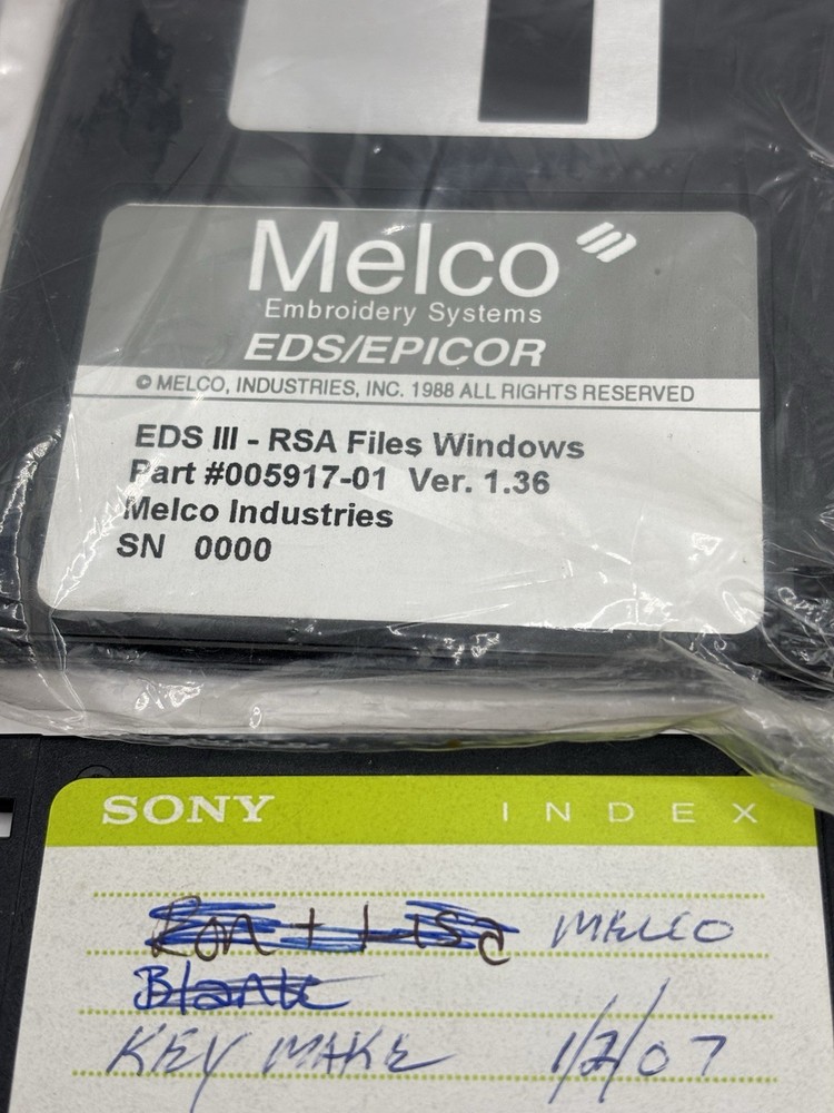 Melco Boot Disk And Key Make Disk