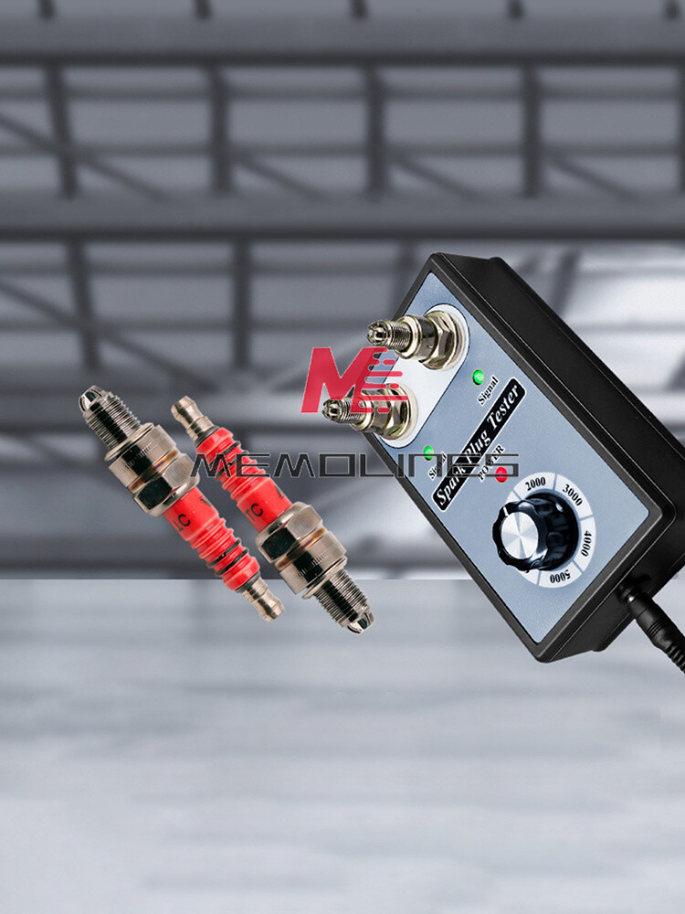 Dual Hole 12V Car Spark Plug Tester Ignition Plug Analyzer Diagnostic Detector