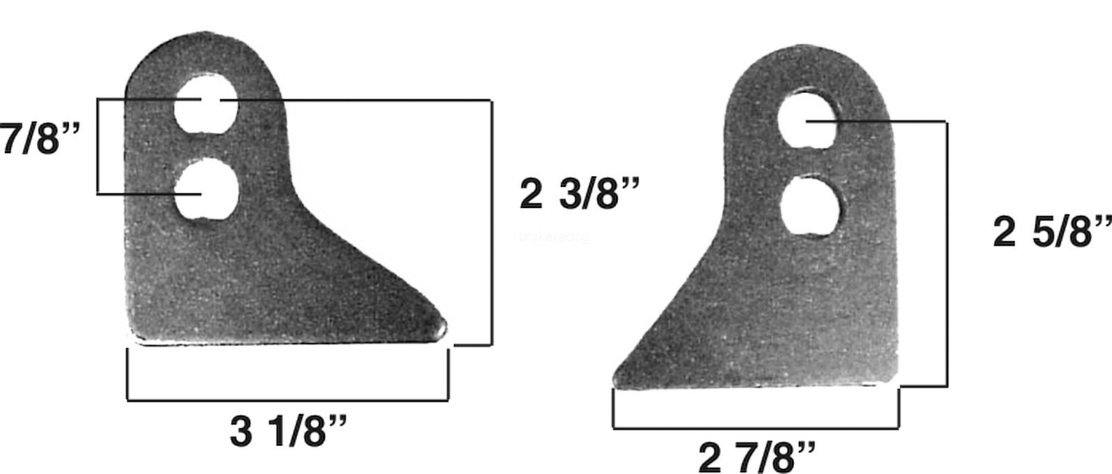 Upper Control Arm Mount Brackets Weld On 2 Pair