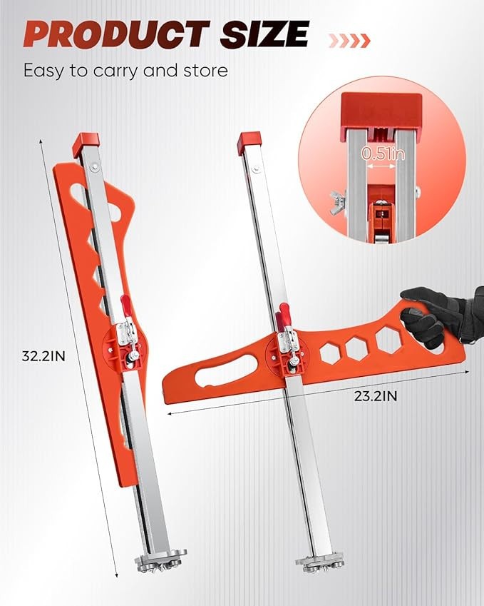 Saker Drywall Cutter Tool Foldable