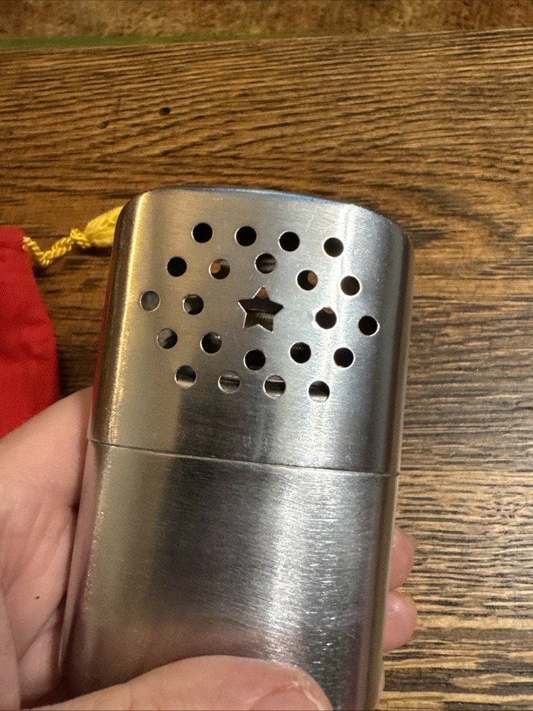 Vintage Star Pattern hand warmer with Pouch GI Extra Large Size