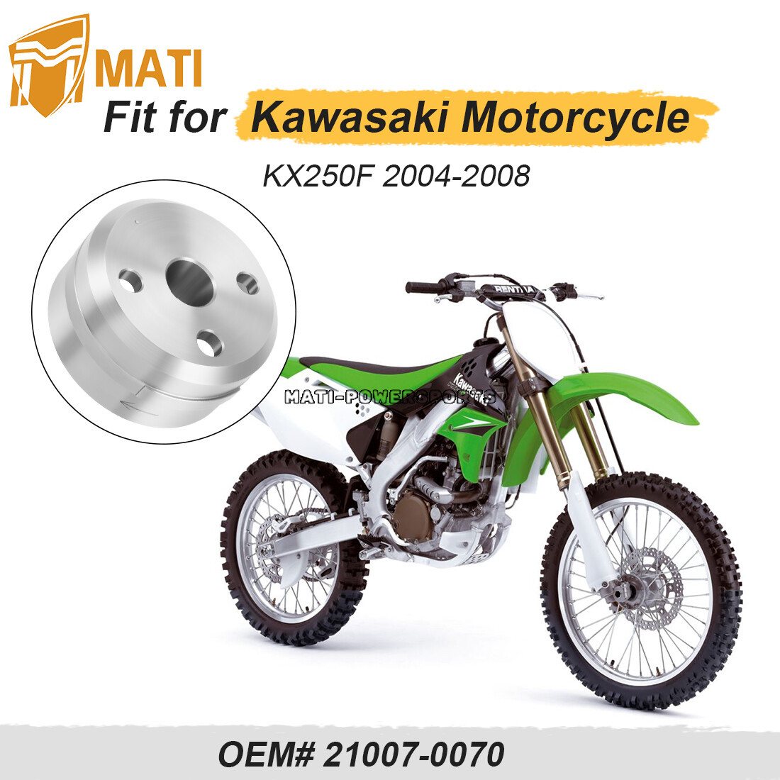 Flywheel Rotor for Kawasaki KX 250 F 2004-2008 #21007-0048 21007-0070 21007-0017