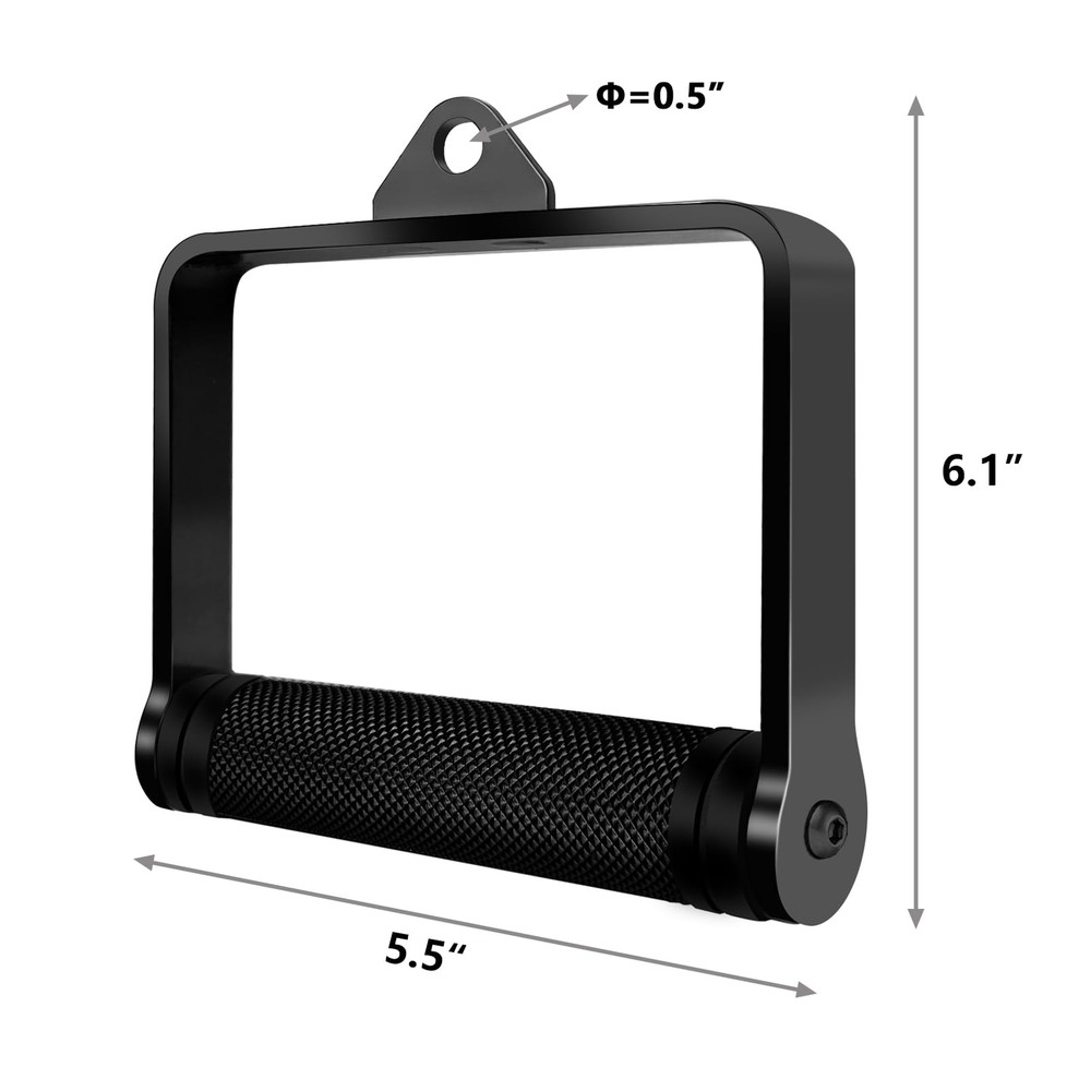 D-Handle Cable Attachment for Weight Workouts Heavy Duty