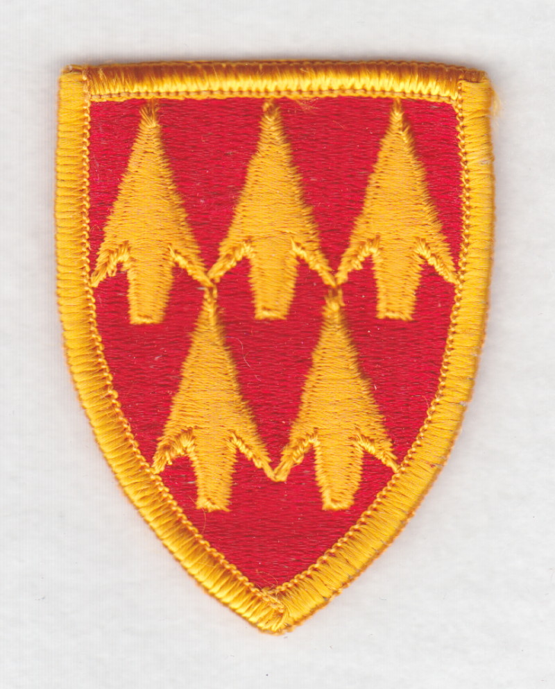 Army Patch: 32nd Artillery Brigade - merrowed edge