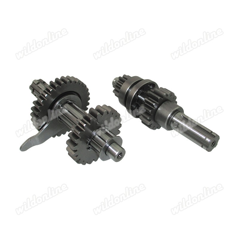Gear Transmission Main Counter Shafts For YX 110cc125cc 1+1 ATV Quads Go Karts