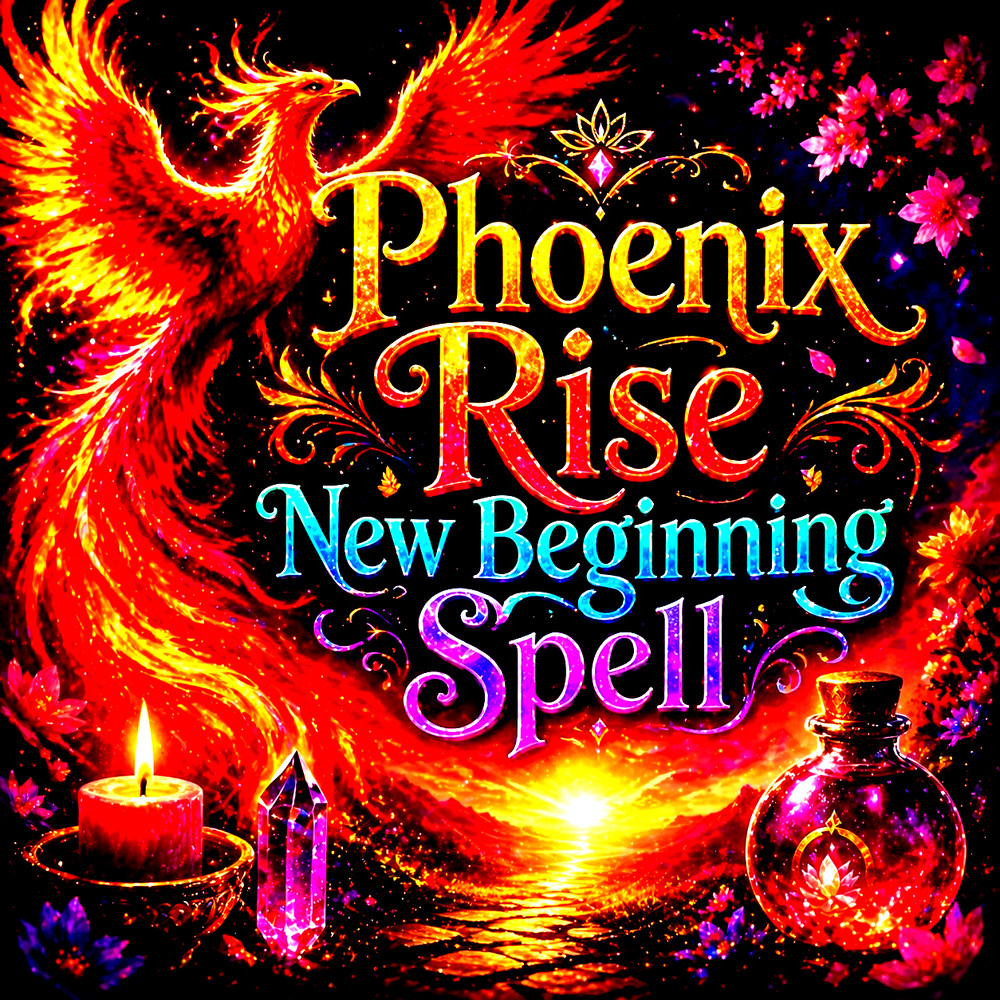 Phoenix Rise New Beginning Spell - Pagan Magick Spells