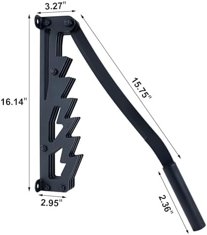 Wall Mounted Manual Firewood Kindling Splitter