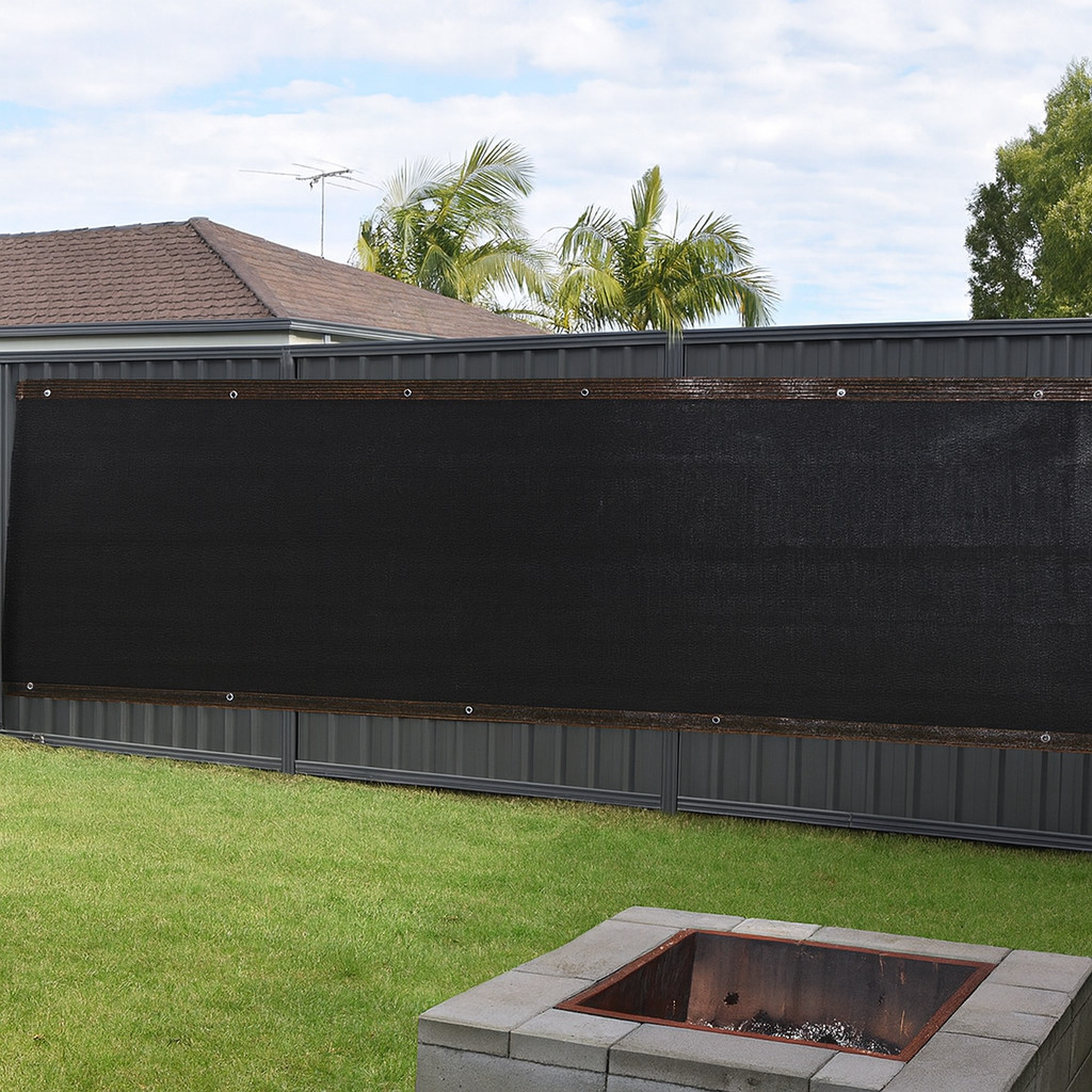 6x50ft Fence Privacy Screen Shade Cloth Construction Yard Industrial Warehouse
