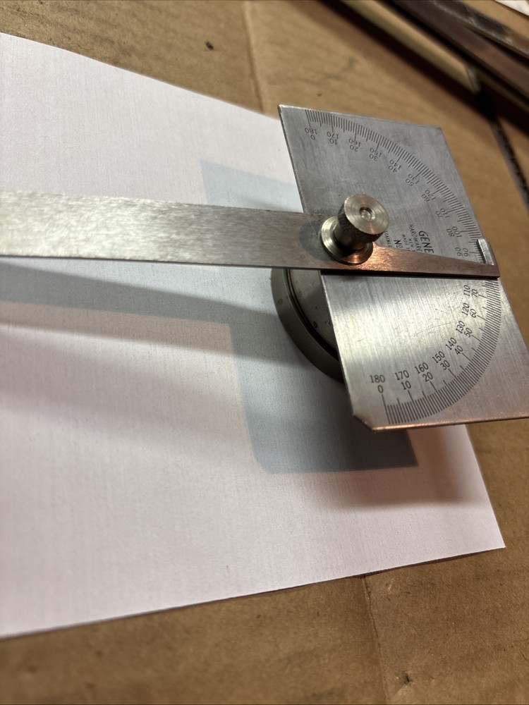 General Tools Angle Protractor #17 Stainless Steel