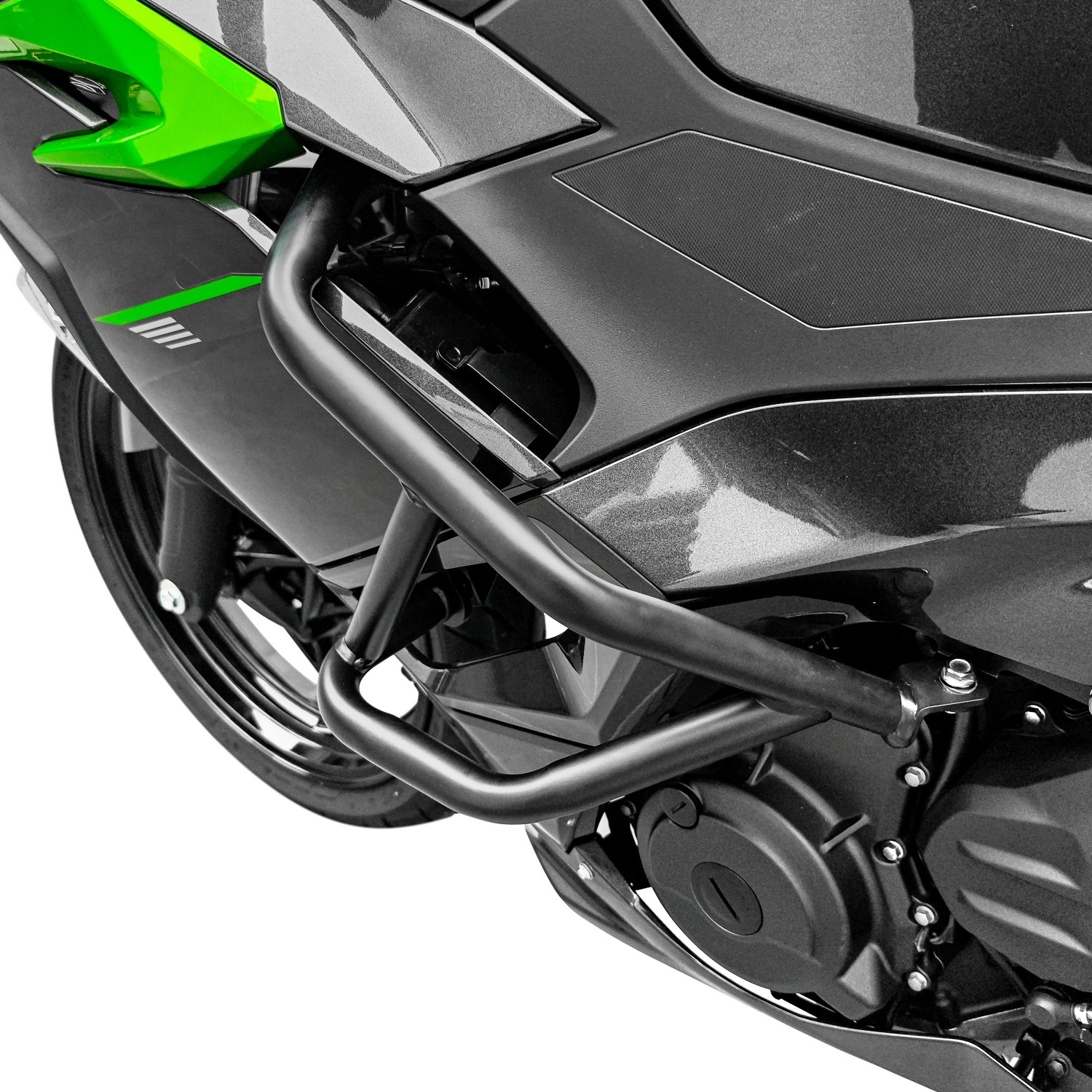 Crash Bar For Kawasaki Ninja500 Engine Guard Frame Protector Anti-Drop WOLFLINE