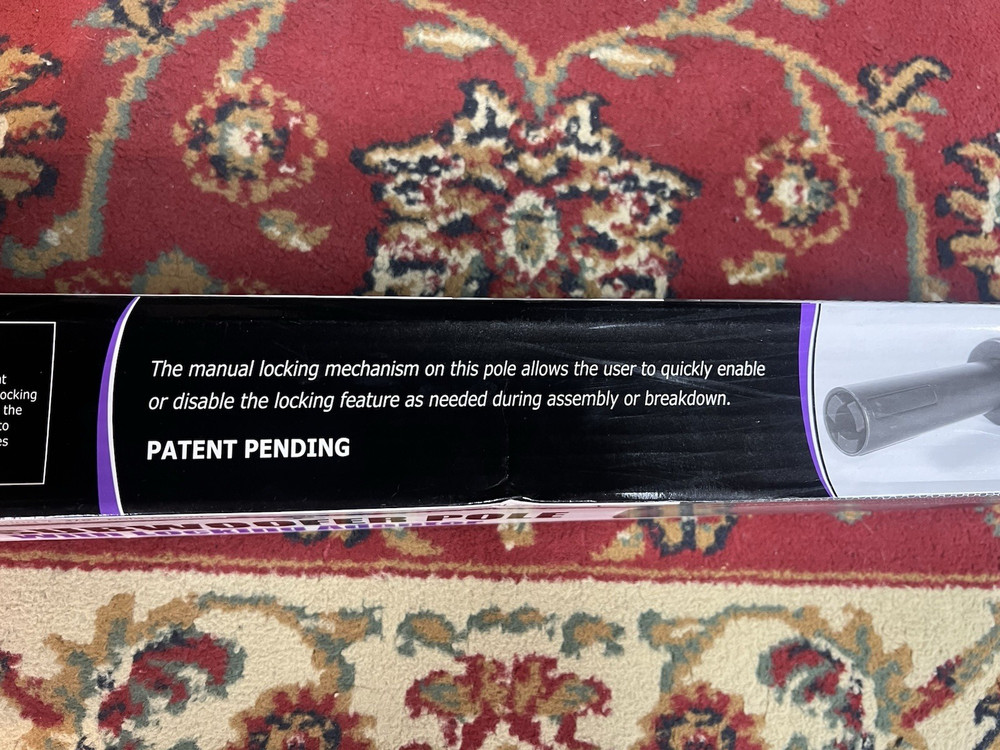 On-Stage SS7745LOK Adjustable Subwoofer Attachment Shaft with Locking Adapter