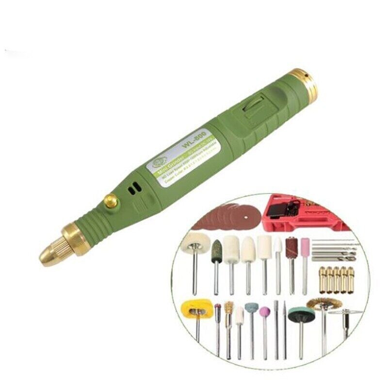 DIY Mini Electric Drill Sander Micro Hand Drill Electric Grinder Combo Set