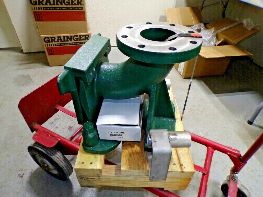 ZOELLER Guide Rail System, 4" vertical, Flanged, 39-0018