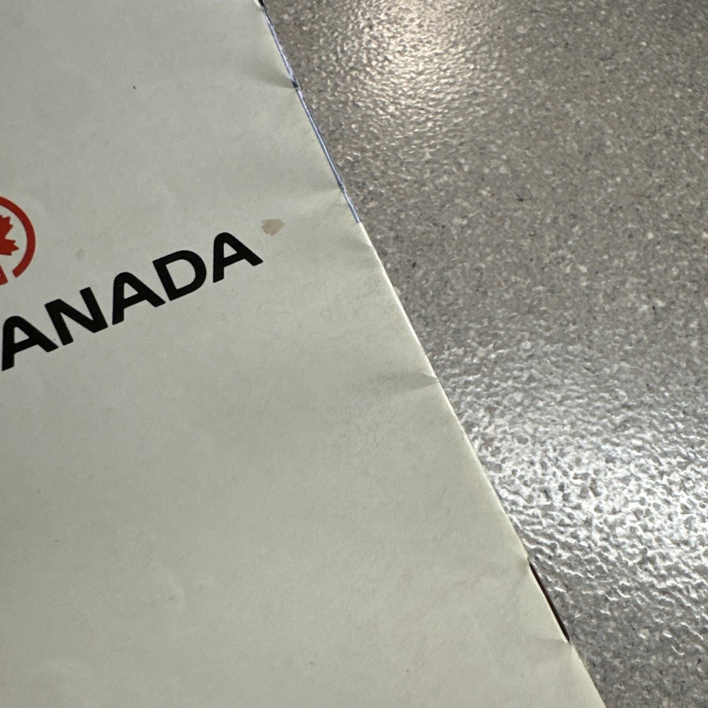 Air Canada DC-9 1967 Leaflet Brochure