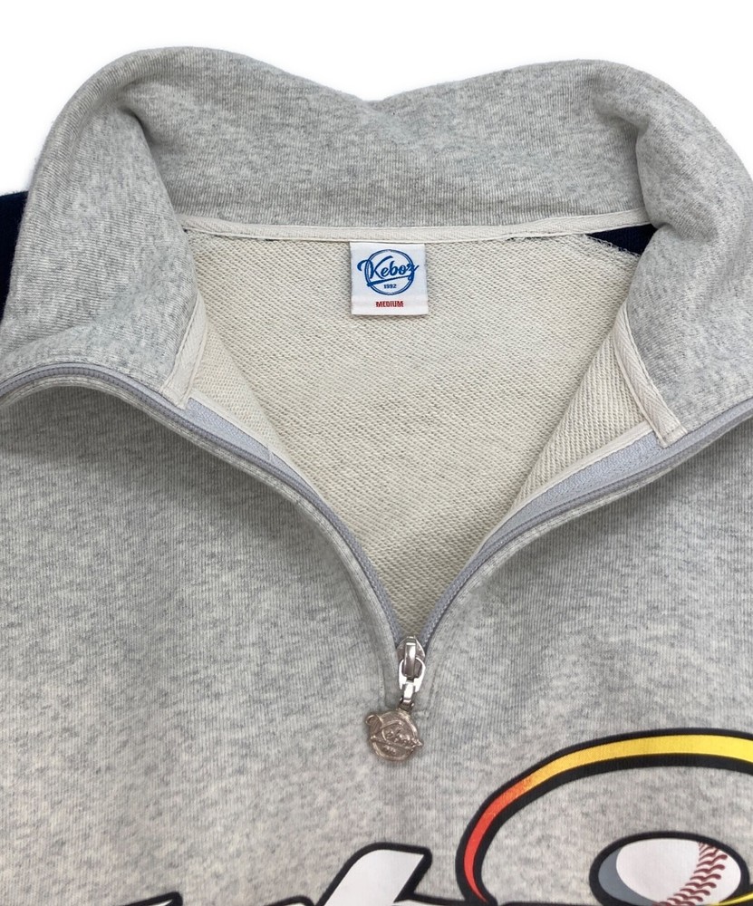 KEBOZ Half-zip sweatshirt Size: M Gray Men