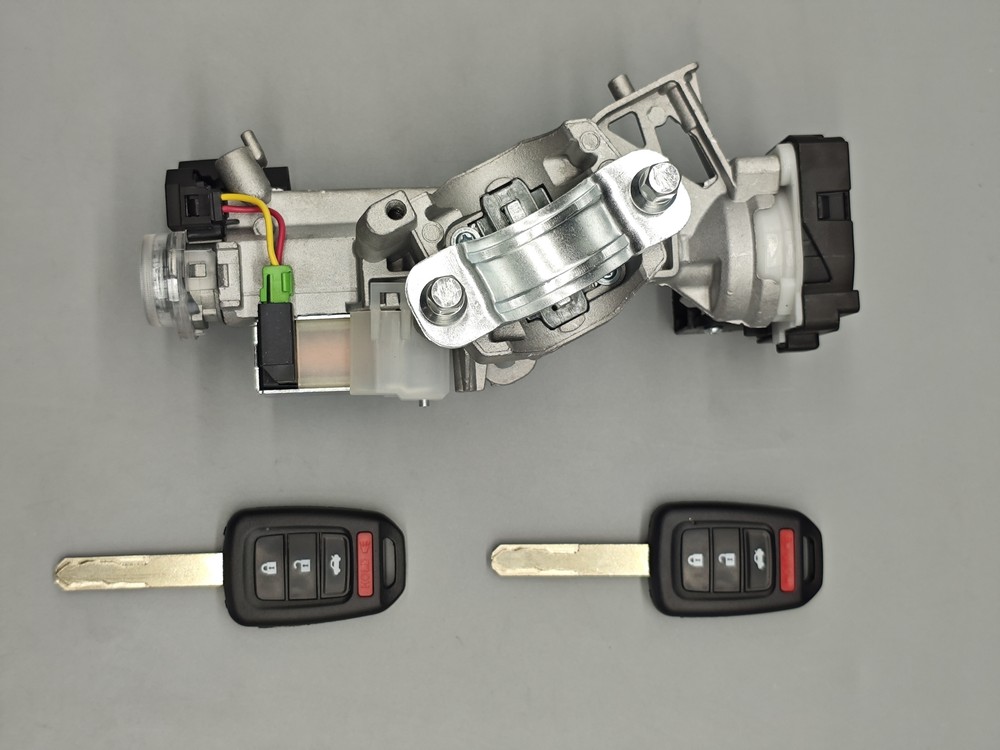 New For 2014-2015 CIVIC IGNITION LOCK CYLINDER SWITCH ASSEMBLY WITH 2 KEY SHELLS