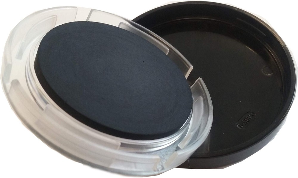Seal Impression Inker Shiny 2-inch Round Diameter