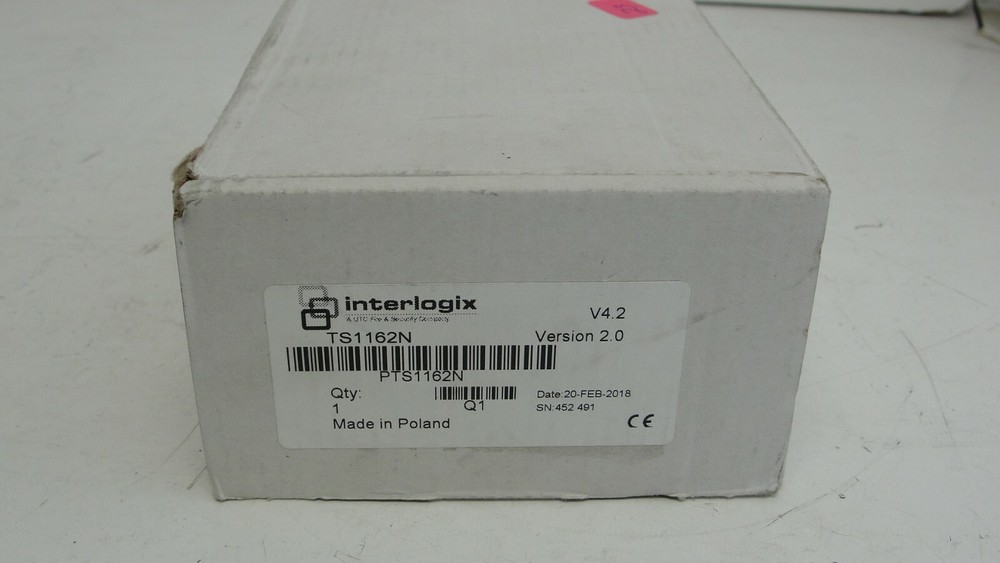 Interlogix TS1162N 3-LED Security Keypad Arming Station version 2.0 V4.2 new