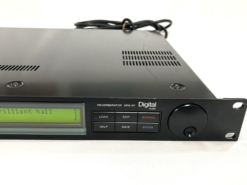 Sony DPS-R7 Digital Reverb Processor Rack Effects Pro Audio Tested Japan
