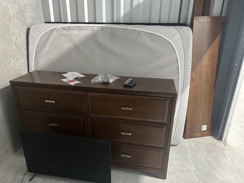 Full Bedroom Set - Dark Cherry