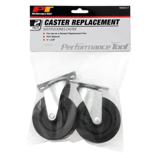 Performance Tool W85017 2-piece 3" Replacement Caster Set