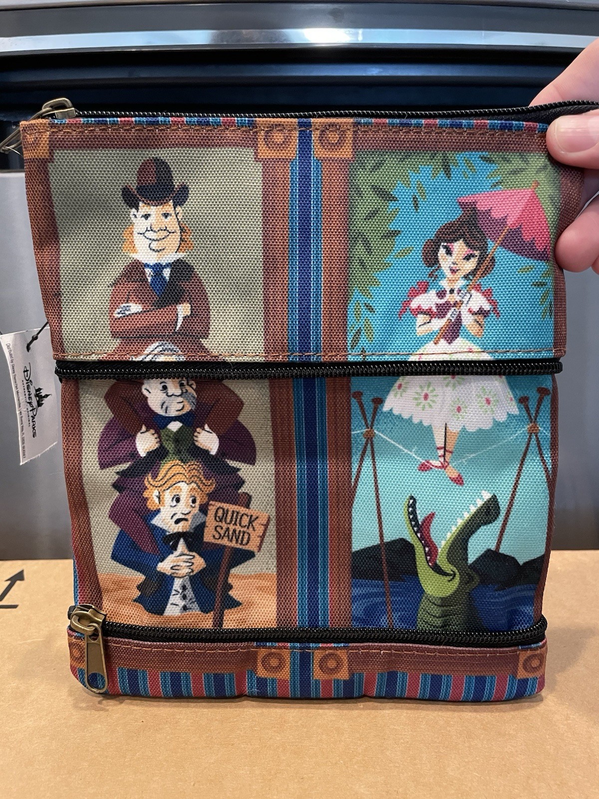 Disney Haunted Mansion Small Makeup Bag NEW WITH TAGS Disneyland Exclusive