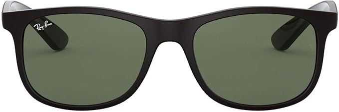 Ray-Ban unisex-child Rj9062s Rectangular Sunglasses Kids Matte Black NEW