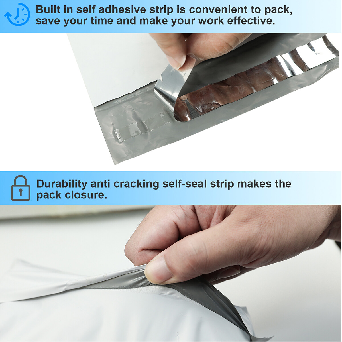 12x15.5 14x17 14.5x19 24x24 Poly Mailers Shipping Envelopes Self Sealing Bags