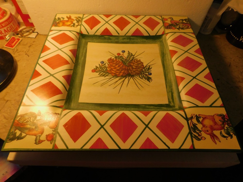 Noritake Royal Hunt Square Platter