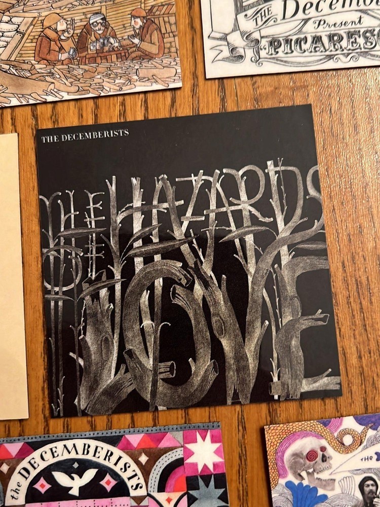 The Decemberists fridge magnets
