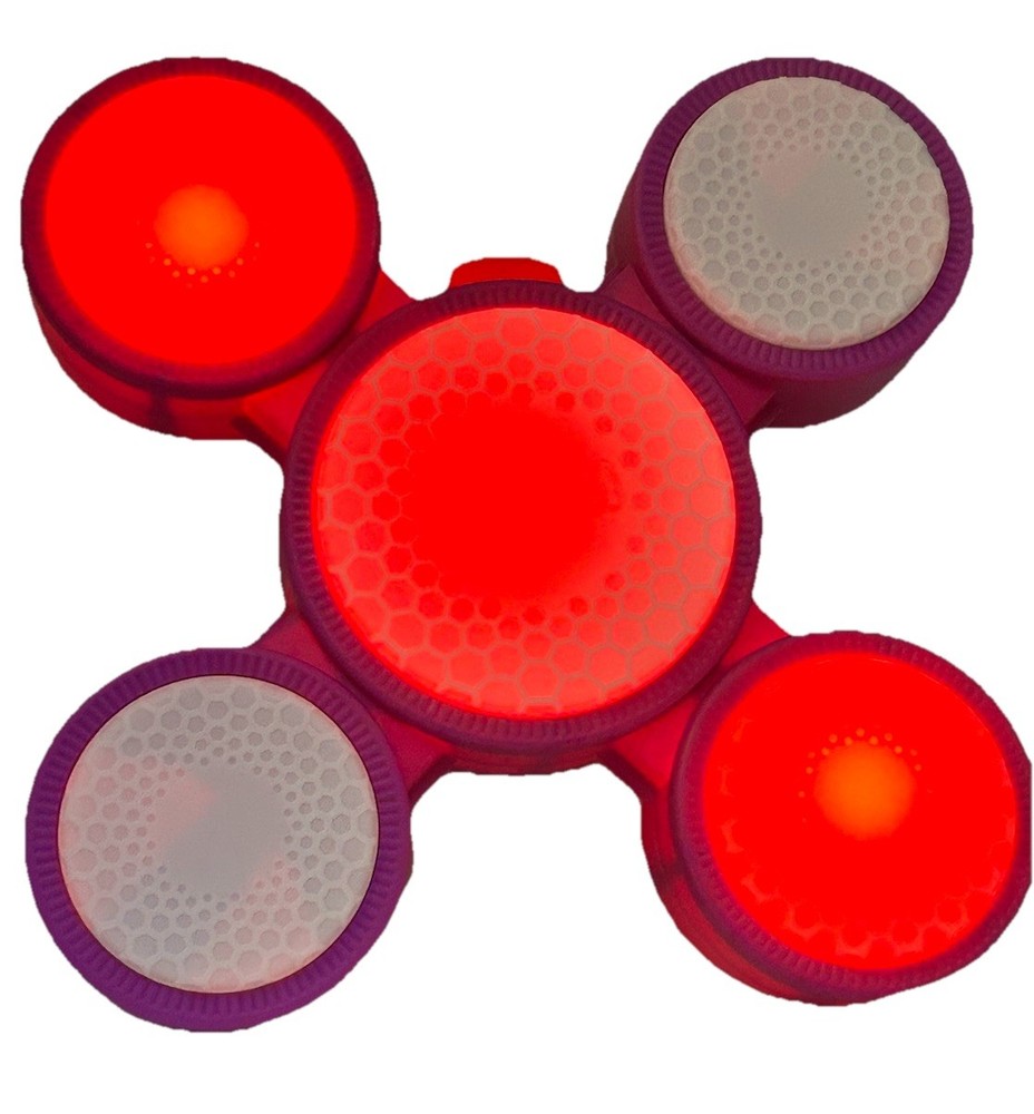 Hasbro Koosh Sharp Shot Interactive Target 3 Electronic Game, Tested Works