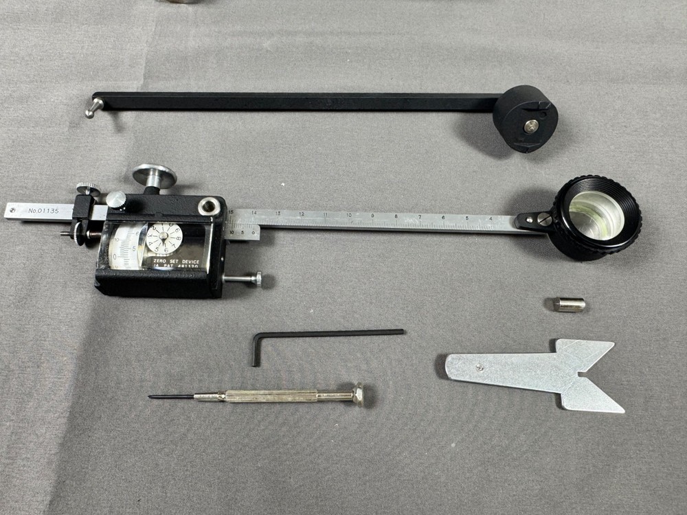 Vintage Lietz Zero Setting Compensating Polar Planimeter Drafting # 3651-30